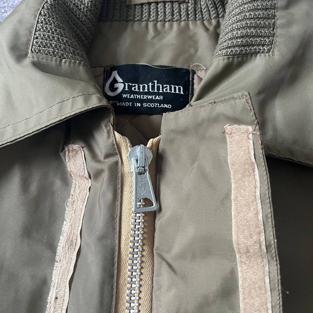 Designer × Vintage Vintage Grantham Scotland Military Style Light Jacket Size US L / EU 52-54 / 3 - 10 Thumbnail