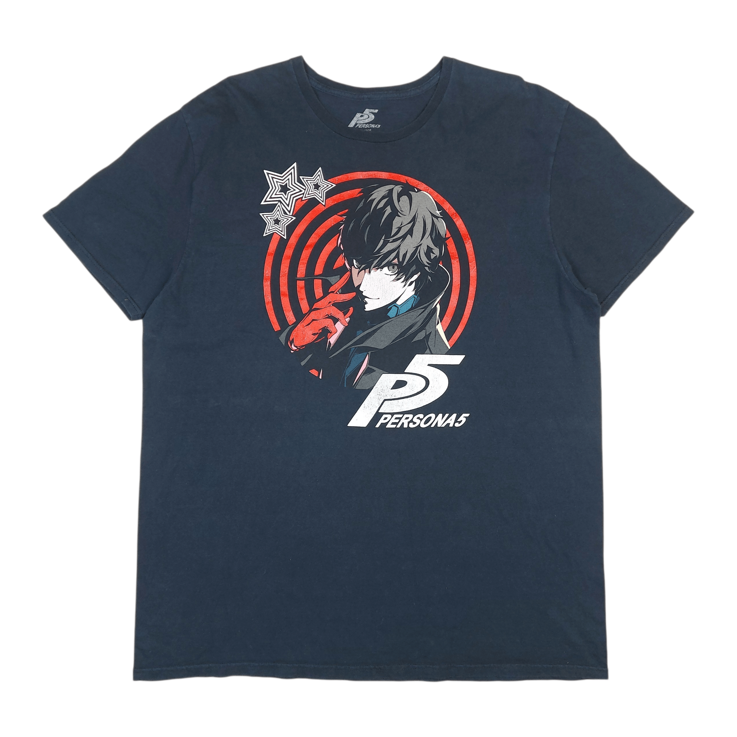 Playstation 2016 Persona 5 Joker Amamiya Ren JRPG Atlus TEE Size US XL / EU 56 / 4 - 1 Thumbnail