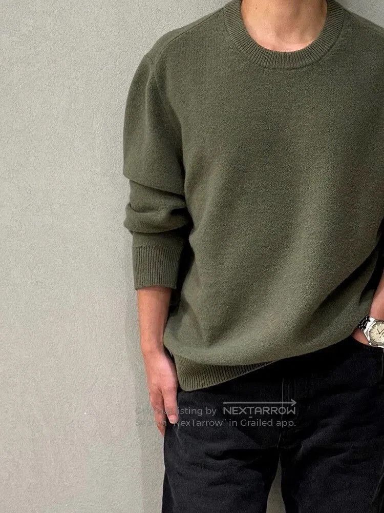 Lemaire Lemaire Crew Neck Wool Sweater. Size US L / EU 52-54 / 3 - 7 Thumbnail