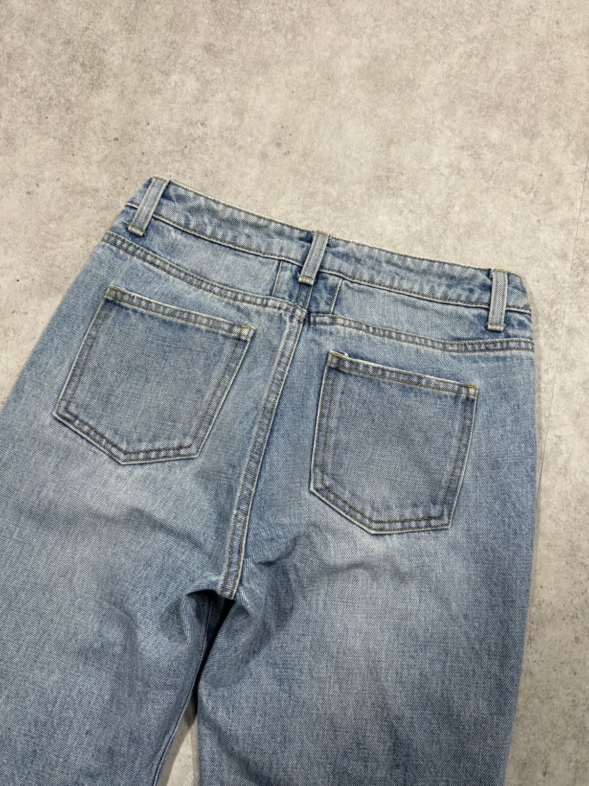 Saint Laurent Paris Saint Laurent Paris flared jeans washed blue 34 / XS Size 25" / US 0 / IT 36 - 4 Thumbnail
