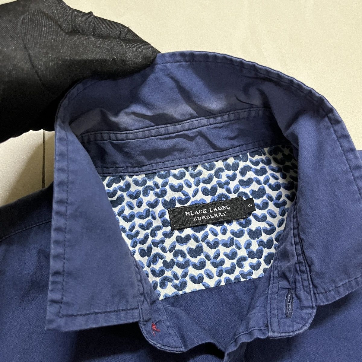 Black Label × Burberry × Vintage Burberry Black Label Button Up Shirt Size US M / EU 48-50 / 2 - 6 Thumbnail