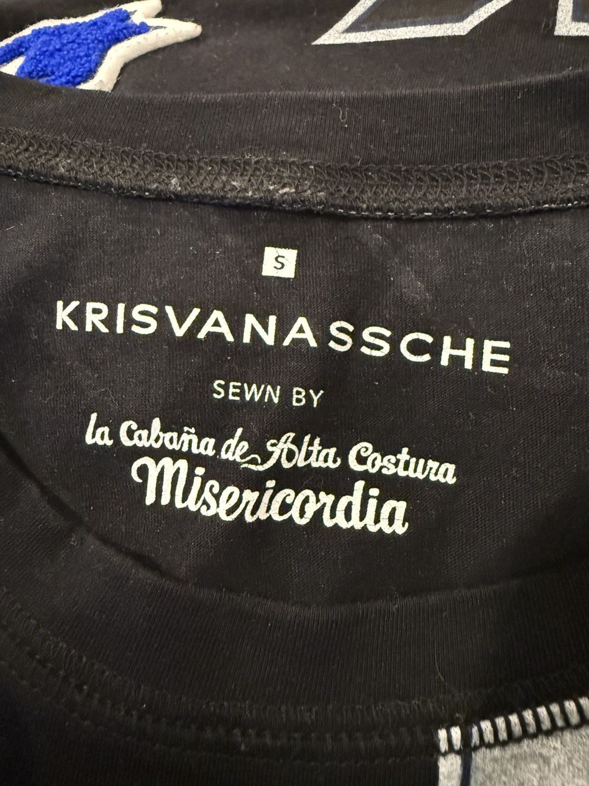 Kris Van Assche Kris Van Assche Houndstooth Tee Size US S / EU 44-46 / 1 - 2 Thumbnail