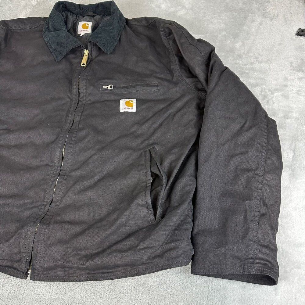 Carhartt Carhartt Black Re-work Blanket Lined Detroit Men's Size XL Size US XL / EU 56 / 4 - 7 Thumbnail