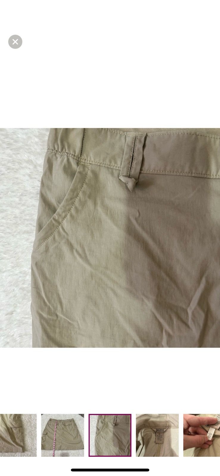 Duluth Trading Company Duluth trading co tan dry on the fly skort size 10 Size 30" / US 8 / IT 44 - 4 Thumbnail