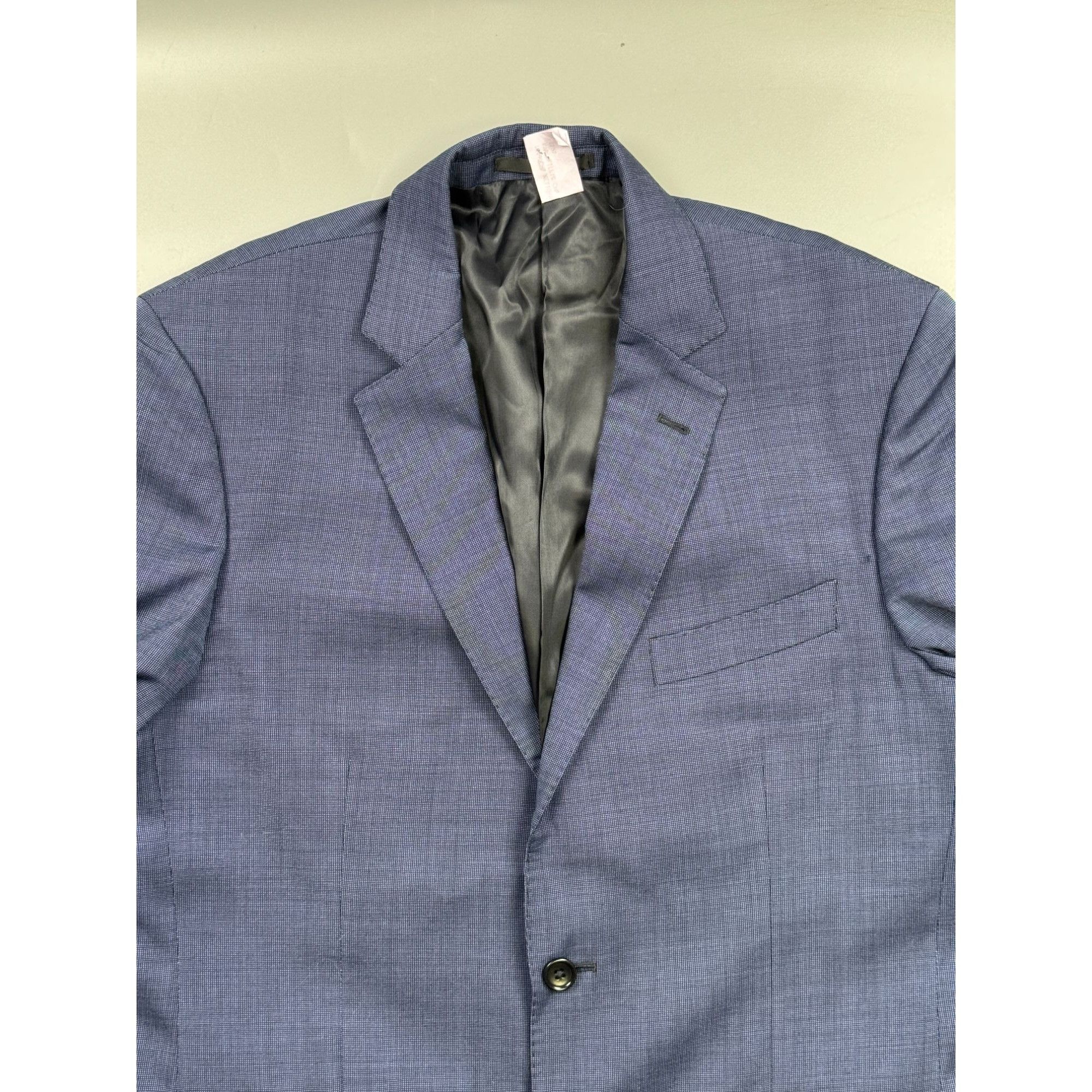 Boggi Boggi Milano Blue Two Button Wool Blazer (Y1231) Size 42R - 3 Thumbnail