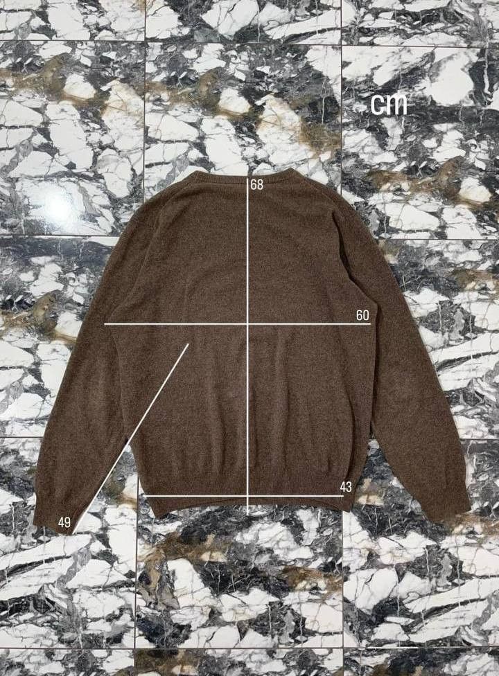 Gant GANT Men's sweater sheep wool, cashmere, size XL Brown Size US XL / EU 56 / 4 - 11 Thumbnail