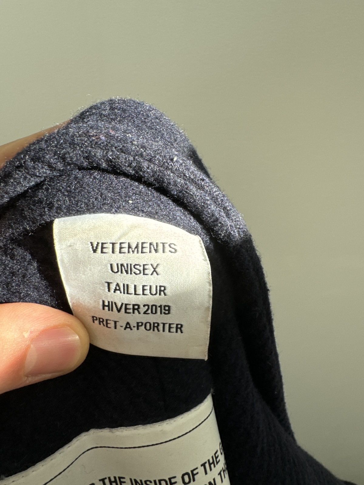 Vetements Vetements Reversible long coat Size US M / EU 48-50 / 2 - 11 Thumbnail