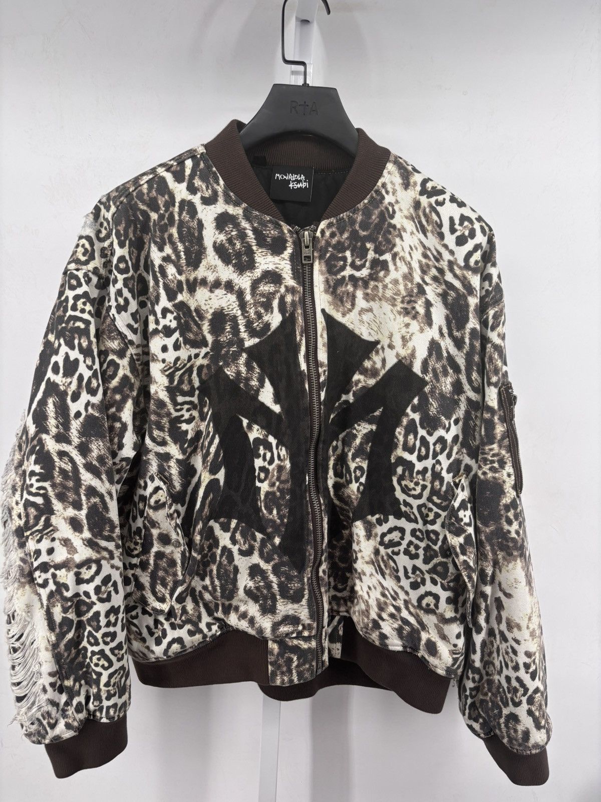 Mowalola Mowalola Ksubi Cheetah Bomber | Grailed