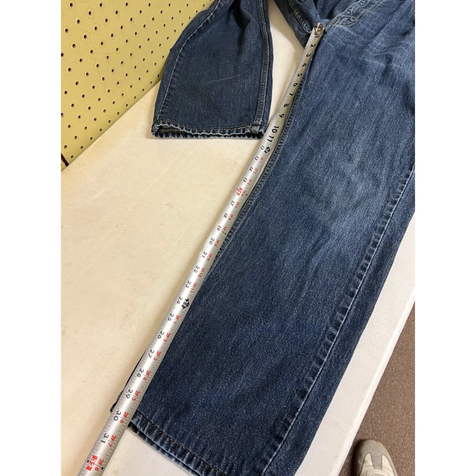 Levi's Levi's 559 Jeans - Denim, Straight, Relaxed Fit, 35x30 - Blue, Cotton, Regular, Men Size US 35 - 7 Thumbnail