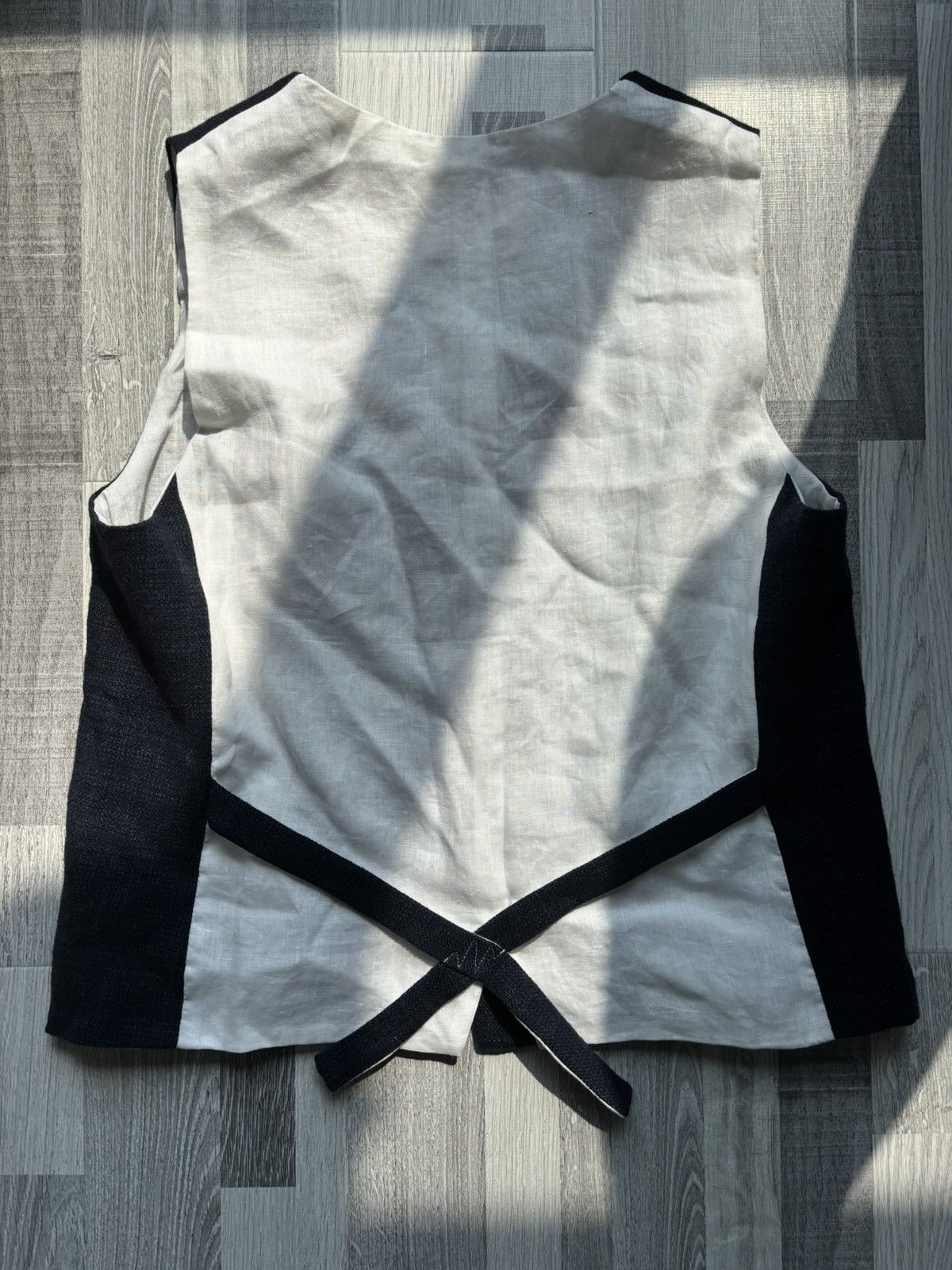 Geoffrey B. Small × Marc Point Venezia × SSSR Venezia Marc Point Venezia Wool Flax Vest Size US L / EU 52-54 / 3 - 2 Thumbnail