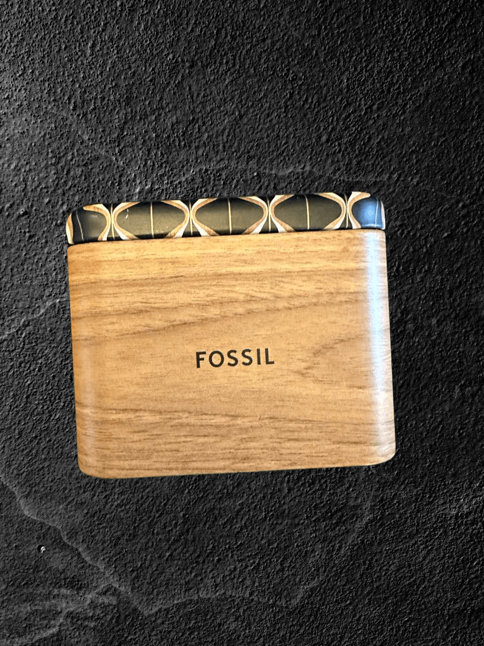 Fossil Fossil Rhett Multifunction Watch Black Dial Brown Leather Size ONE SIZE - 7 Thumbnail