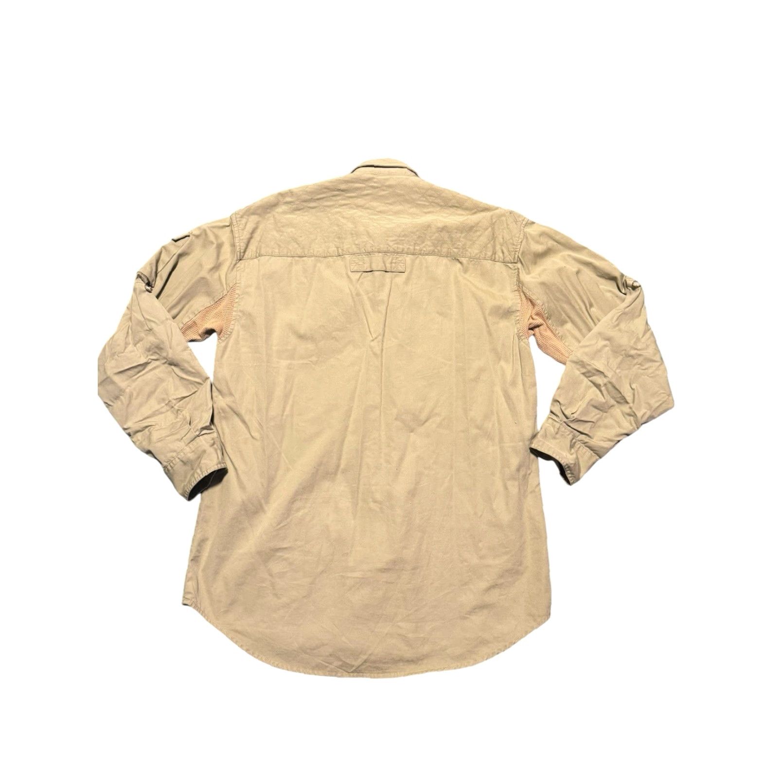 Vintage VINTAGE Willis & Geiger Tan Convertible Fishing Safari Vest Jacket Mens Medium Size US M / EU 48-50 / 2 - 6 Thumbnail