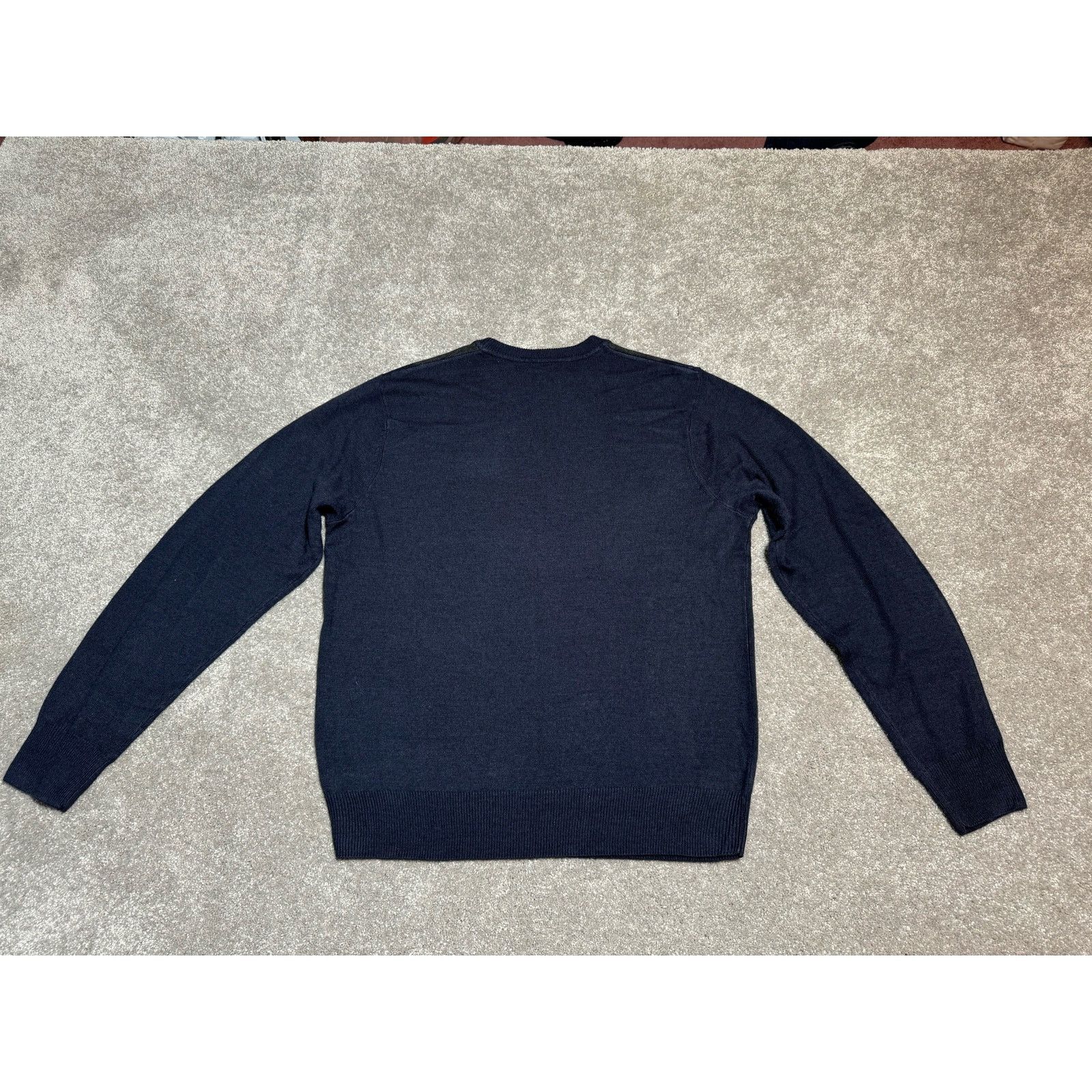 Dockers Dockers Sweater Mens L Argyle Diamond Acrylic Preppy Gray Size US L / EU 52-54 / 3 - 6 Thumbnail