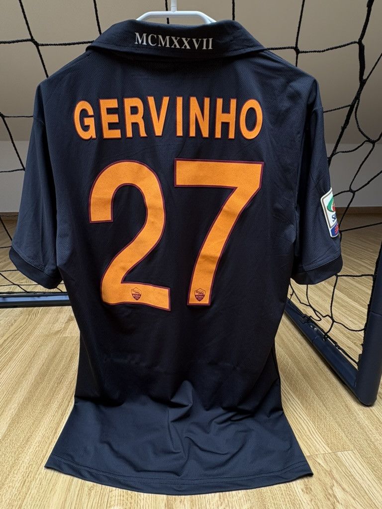 Other AS Roma 2013/14 Third Jersey – Gervinho 27 – Match-Issued Size US L / EU 52-54 / 3 - 16 Thumbnail