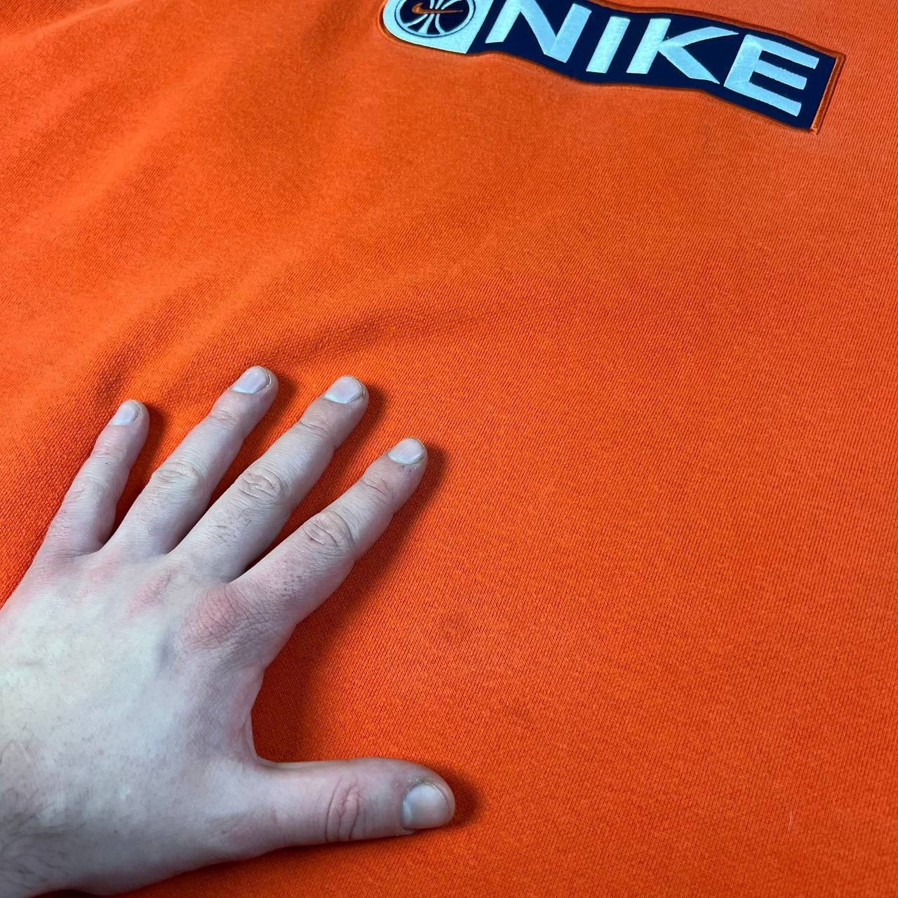 Nike Nike Vintage Y2K Big Embroidered Logo Sweatshirt Size US XL / EU 56 / 4 - 8 Thumbnail