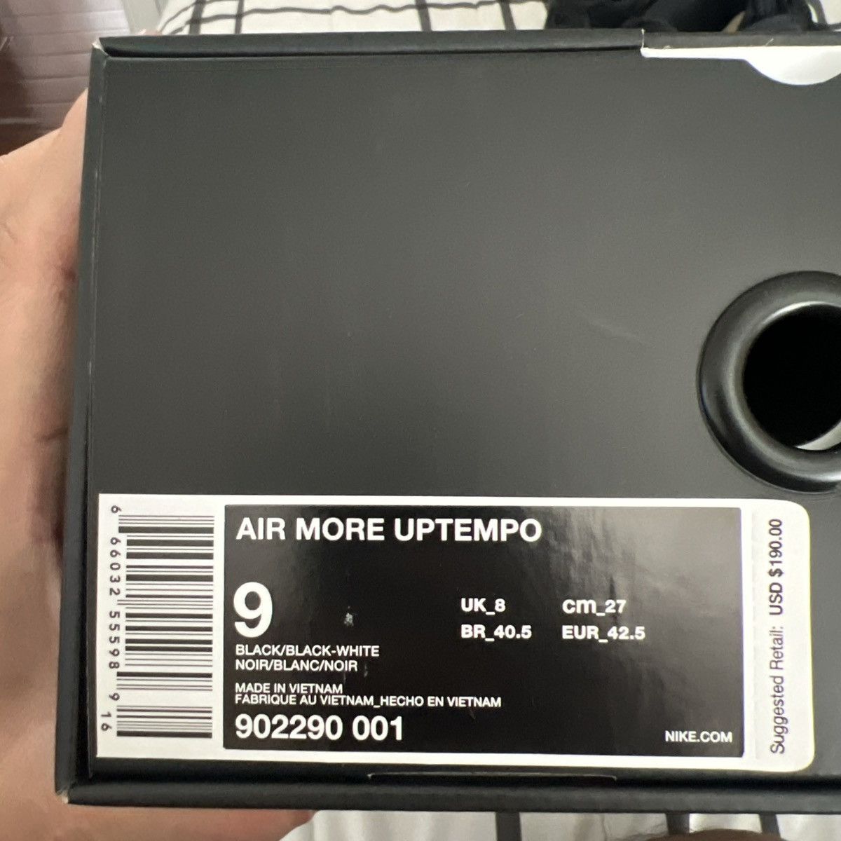 Nike × Supreme NIKE AIR UPTEMPO SUPREME Size US 9 / EU 42 - 8 Thumbnail