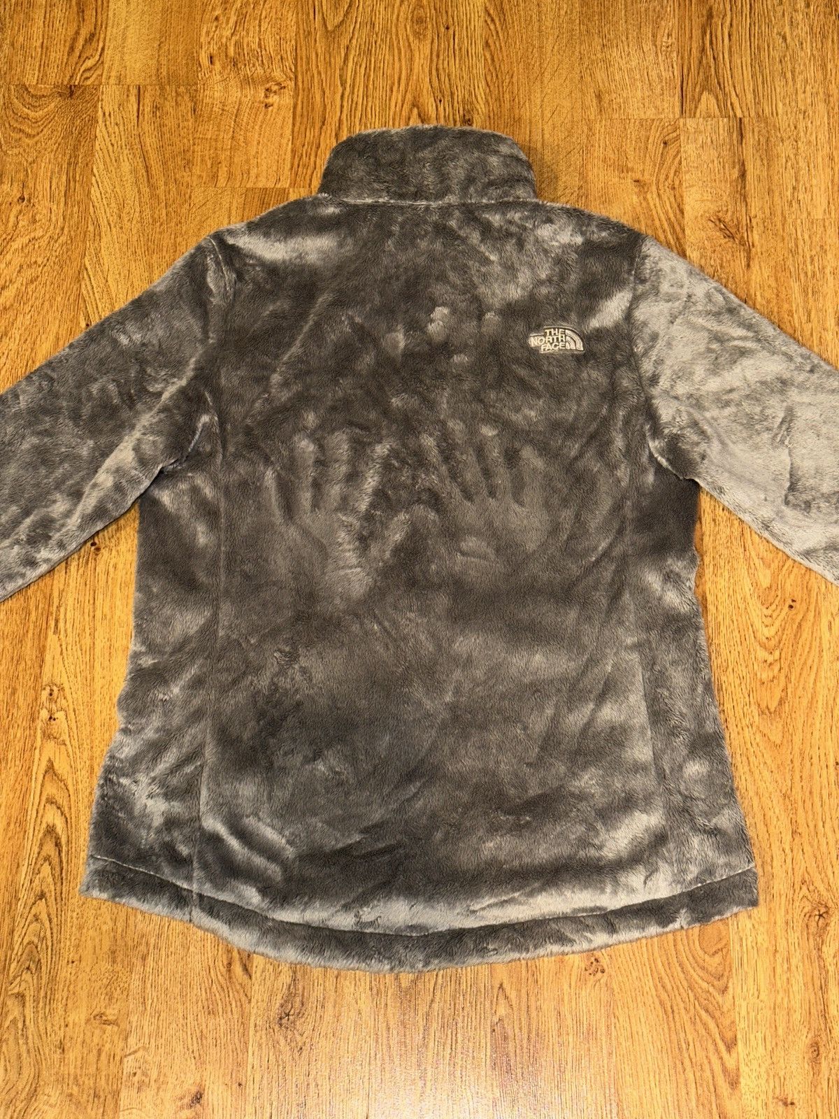 The North Face The North Face Osito Fleece Jacket WomenLarge Grey Full Zip Size L / US 10 / IT 46 - 4 Thumbnail