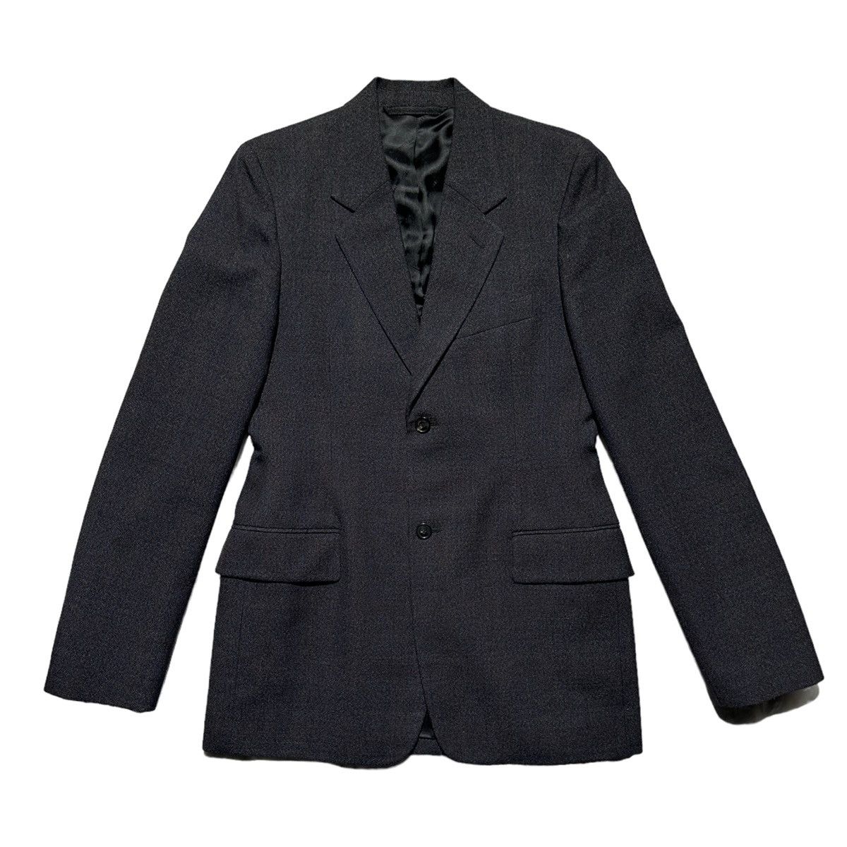 image of Balenciaga $3,000 Hourglass Blazer in Grey, Men's (Size Small)