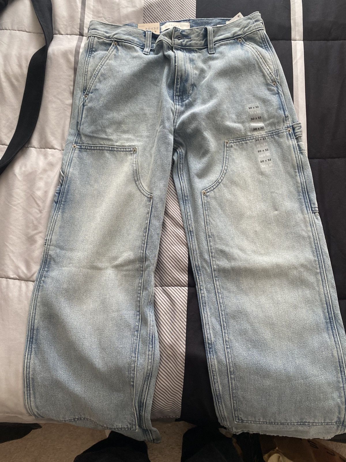 Pacsun PacSun Blue Baggy Jeans Size US 32 / EU 48 - 1 Thumbnail