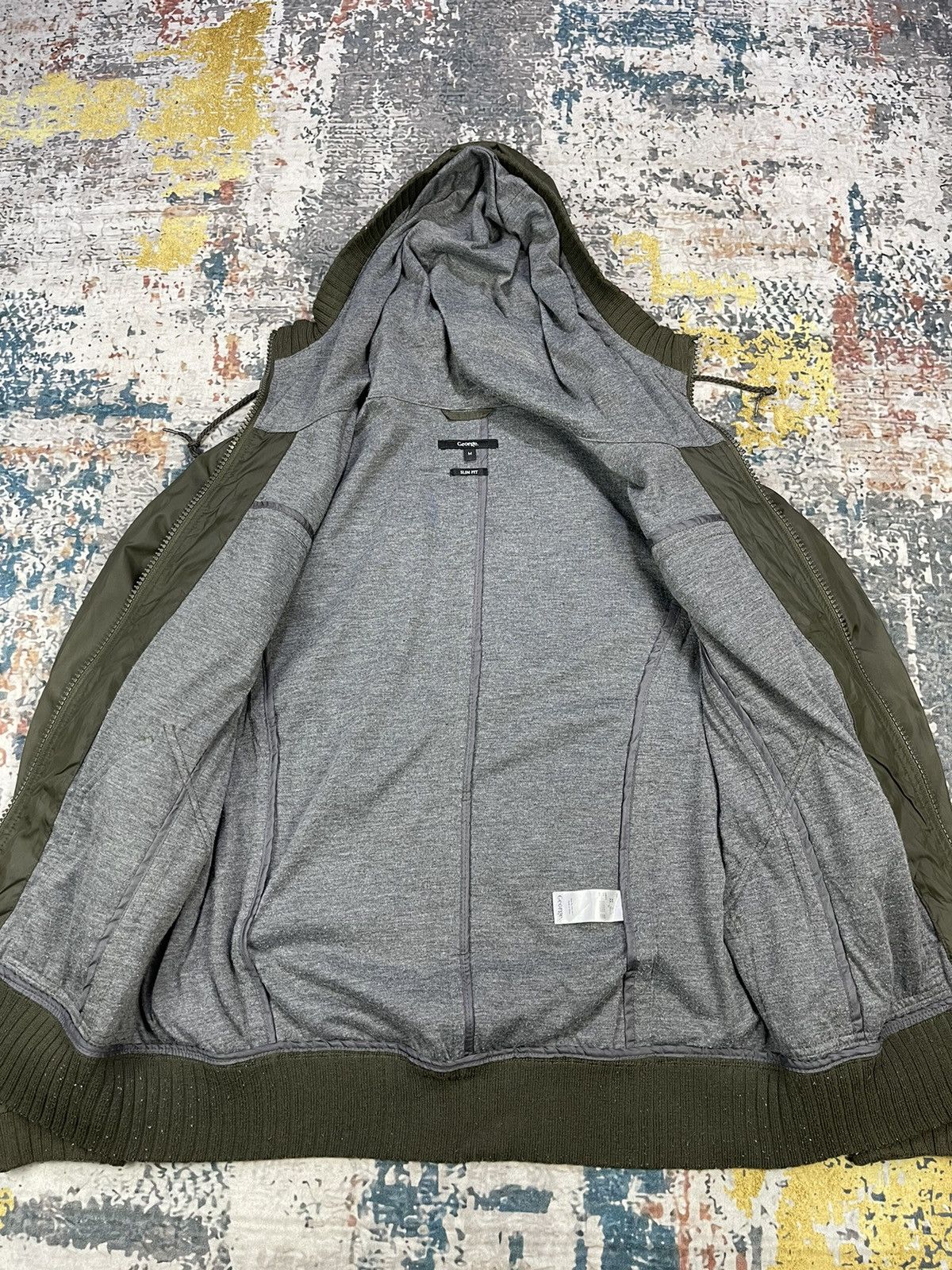 George George Slim Fit Blanket Lining Nylon Jacket Size US M / EU 48-50 / 2 - 10 Thumbnail
