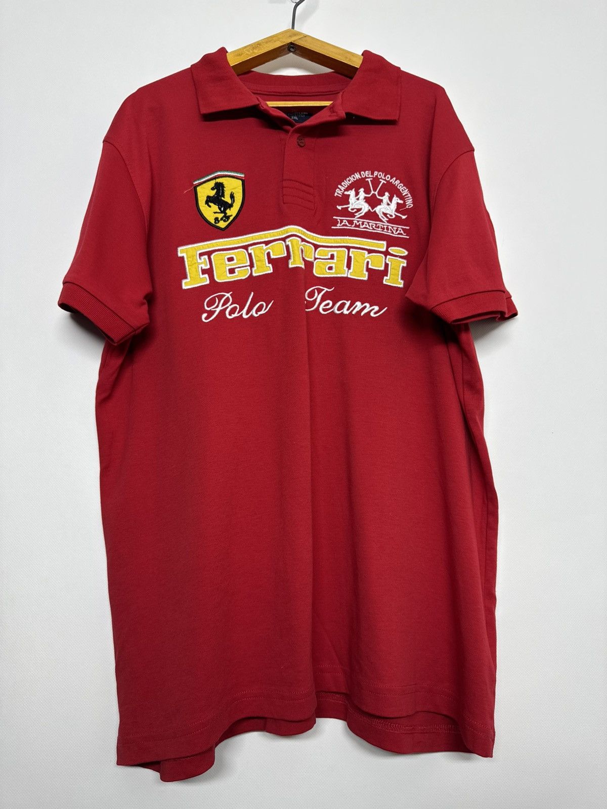 La Martina Ferrari La Martina Vintage Polo Team Racing Size US XXL / EU 58 / 5 - 7 Thumbnail