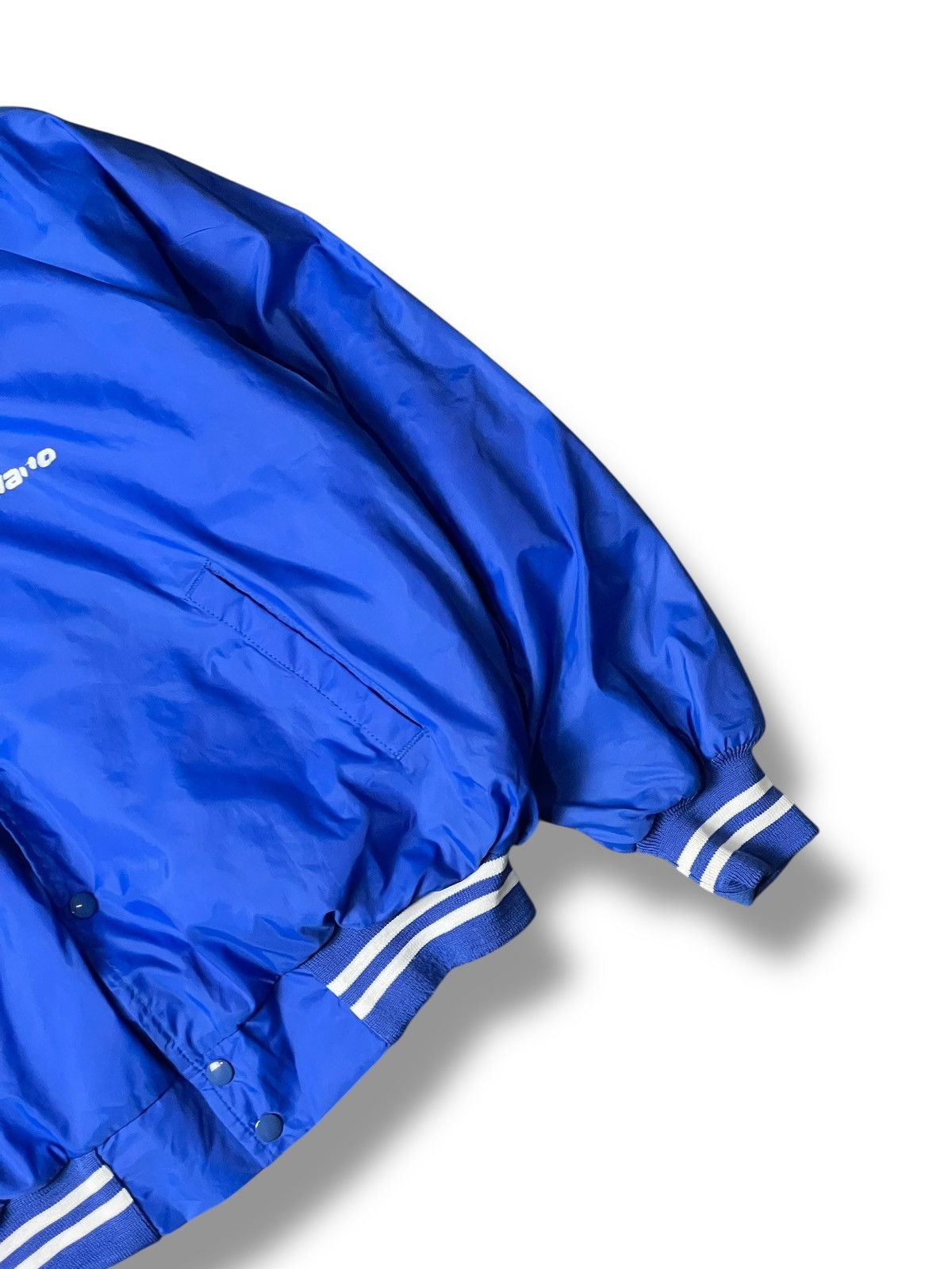 Japanese Brand × Vintage K-Brand Nylon Varsity Buttoned Jacket (114) Size US XL / EU 56 / 4 - 4 Thumbnail