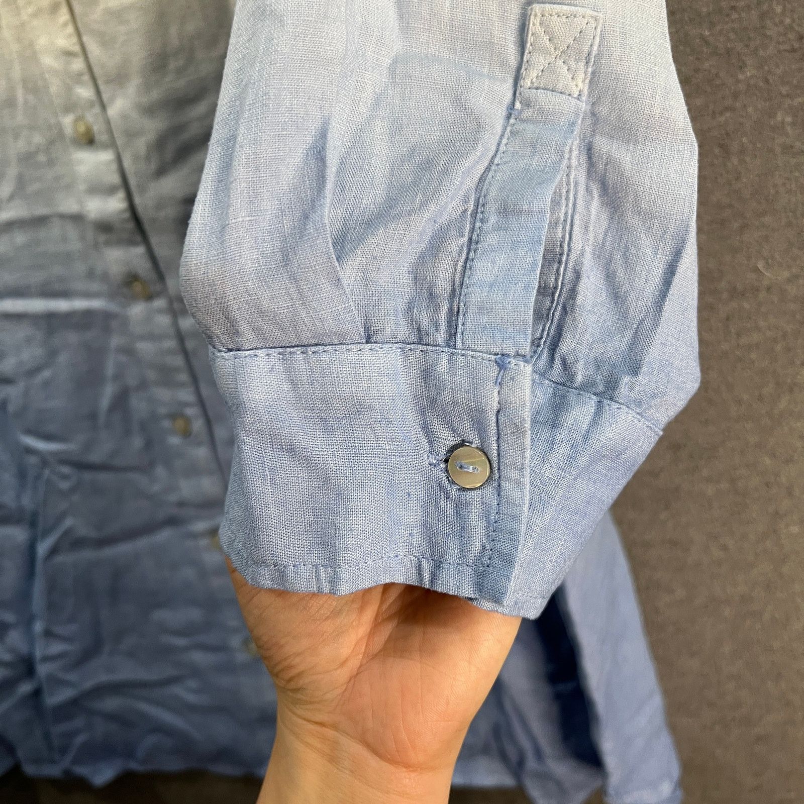Denim & Co. Denim & Co. Naturals Regular Linen Blend Side Button Tuni Size M / US 6-8 / IT 42-44 - 8 Thumbnail