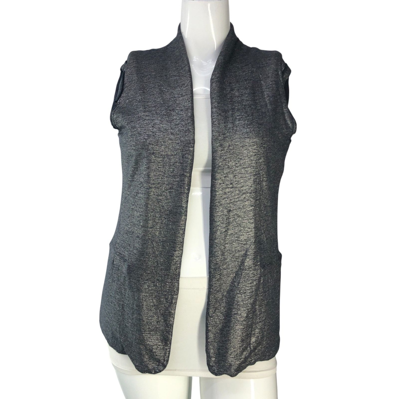 MAJESTIC FILATURES Majestic Filatures Sz 4 (XL) Blazer Open Front Linen Stretch Size L / US 10 / IT 46 - 13 Thumbnail