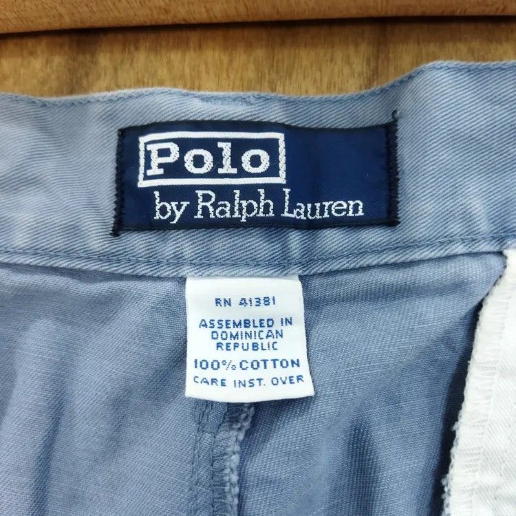 Polo Ralph Lauren POLO RALPH LAUREN FADED BLUE CHINO PANTS Size US 30 / EU 46 - 9 Thumbnail