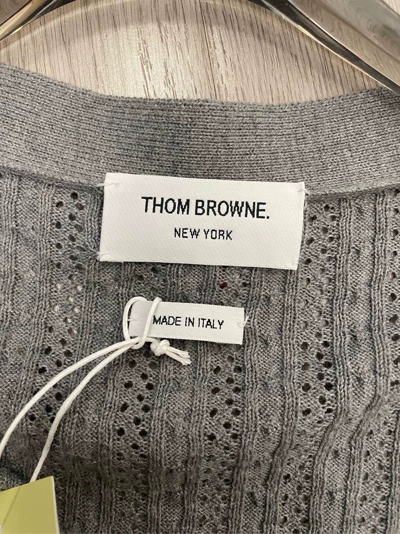 Thom Browne Thom Browne Grey puppy knit sweater Size M / US 6-8 / IT 42-44 - 6 Thumbnail