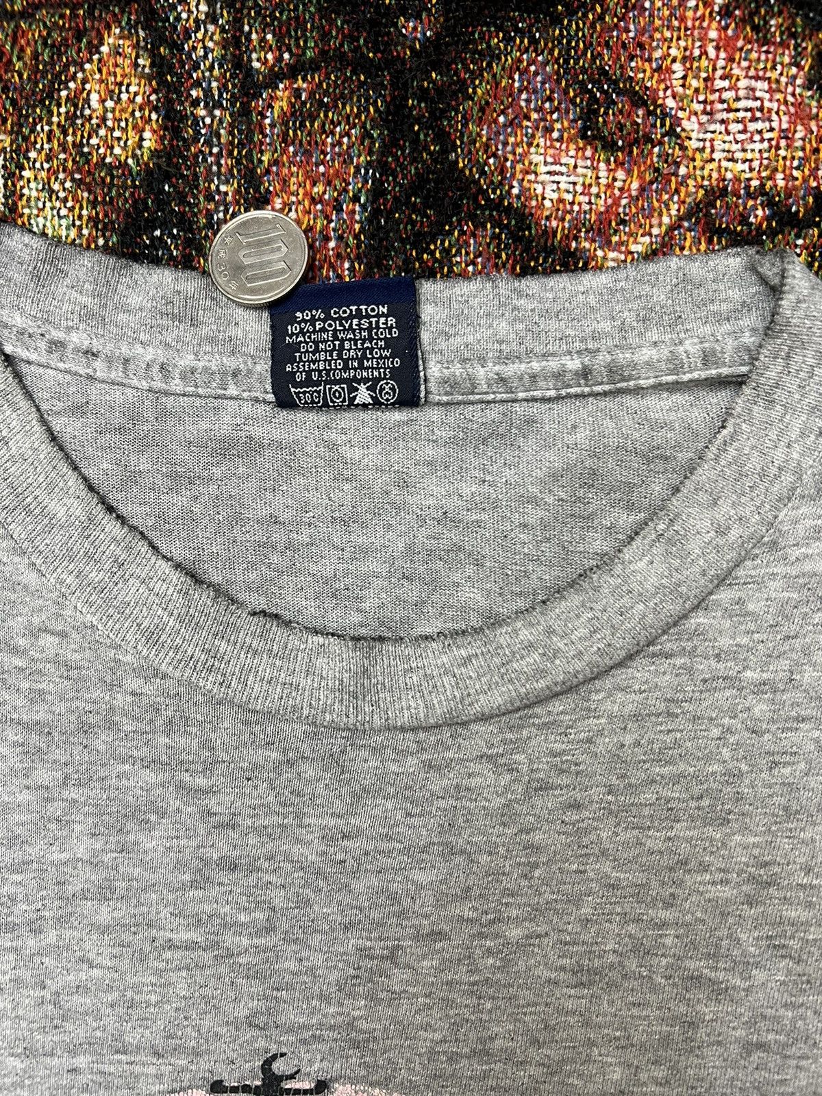 Stussy 90s Stussy Rasta Lion Tee Size US L / EU 52-54 / 3 - 5 Thumbnail