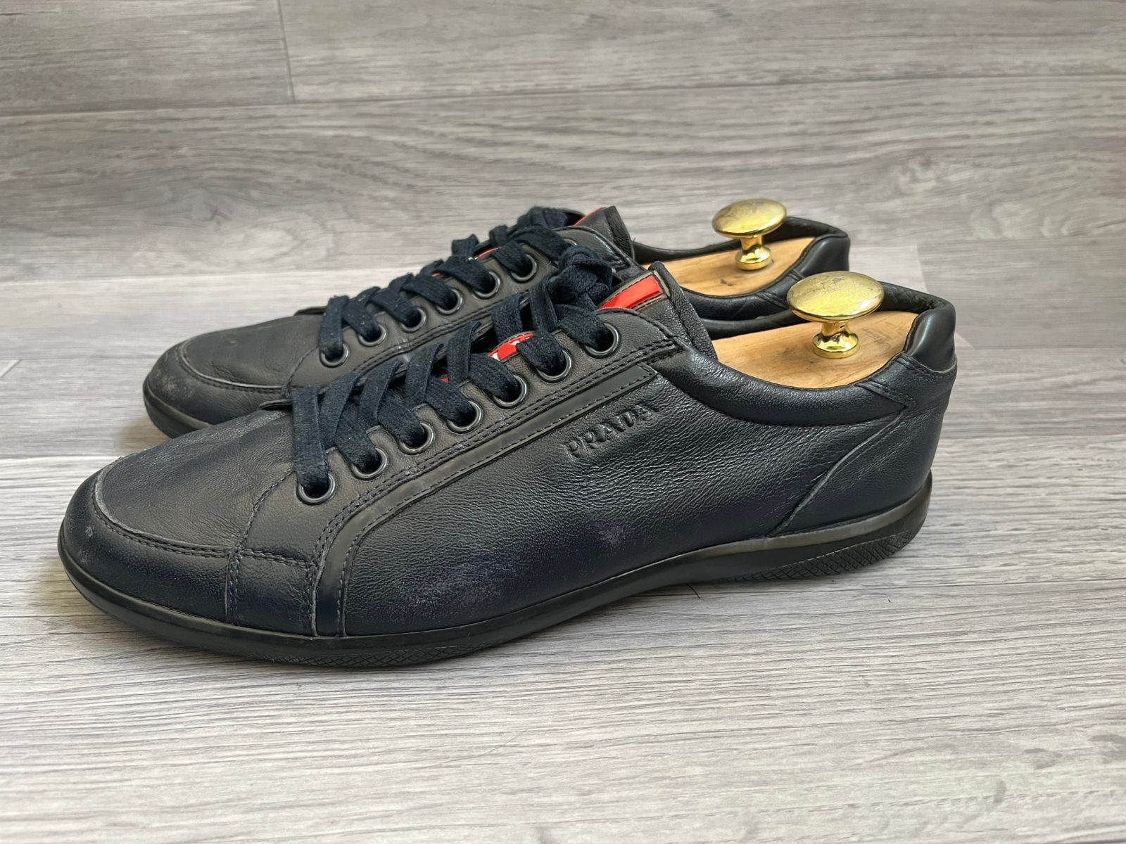 Prada Prada Montecarlo Casual Low-Top Sneakers Sz US 8.5 Size US 8.5 / EU 41-42 - 3 Thumbnail