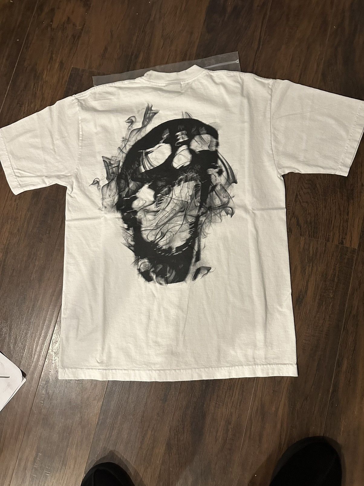 Tシャツ・カットソー Revenge Lightning Smoke Tee Buy Revenge Lightning Smoke Tee 'Black' - SMKLGHTNLOGO T