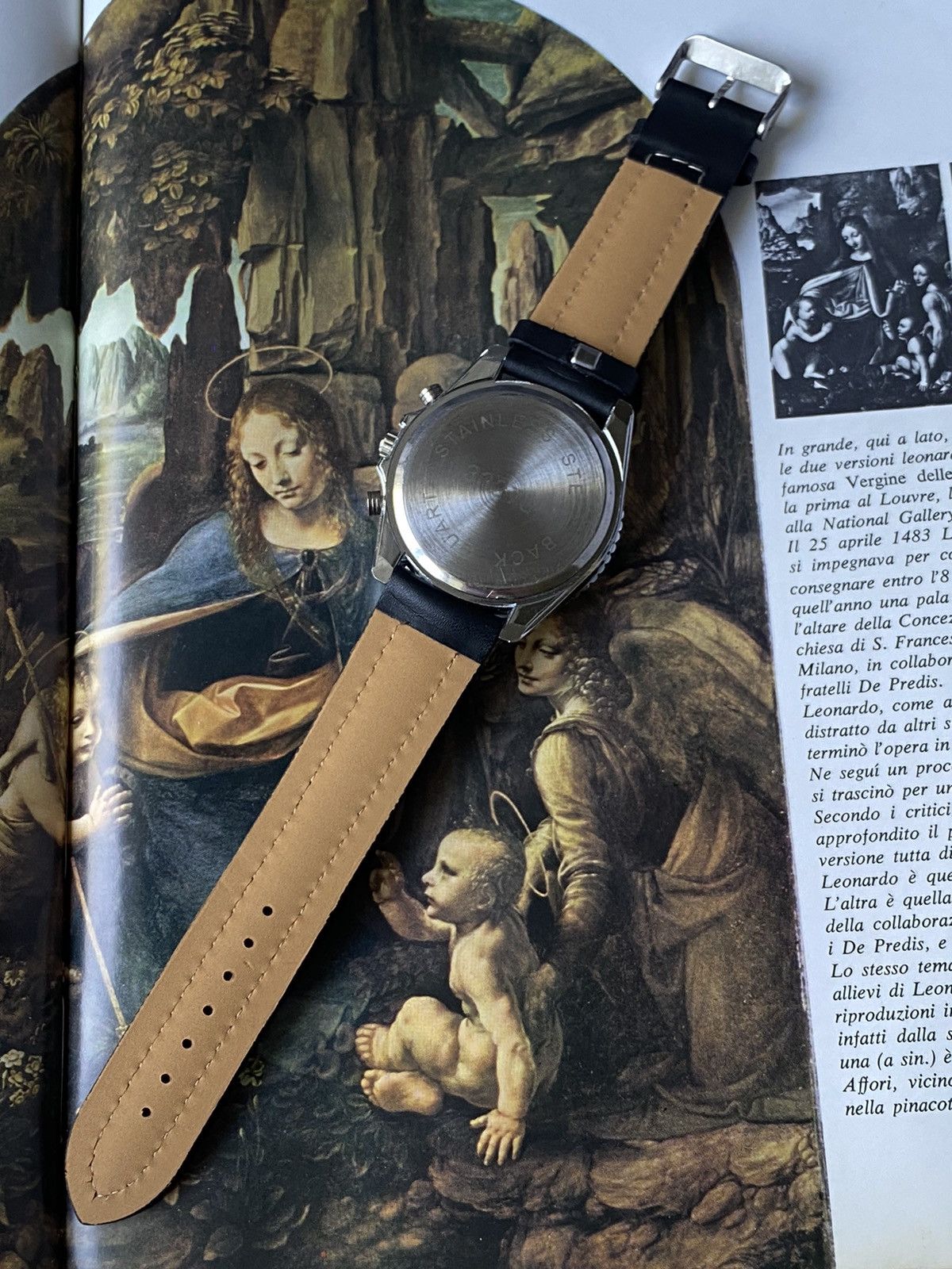 Japanese Brand × Jewelry × Vintage Futuristic Watch Black Strap Unique Design Size ONE SIZE - 4 Thumbnail