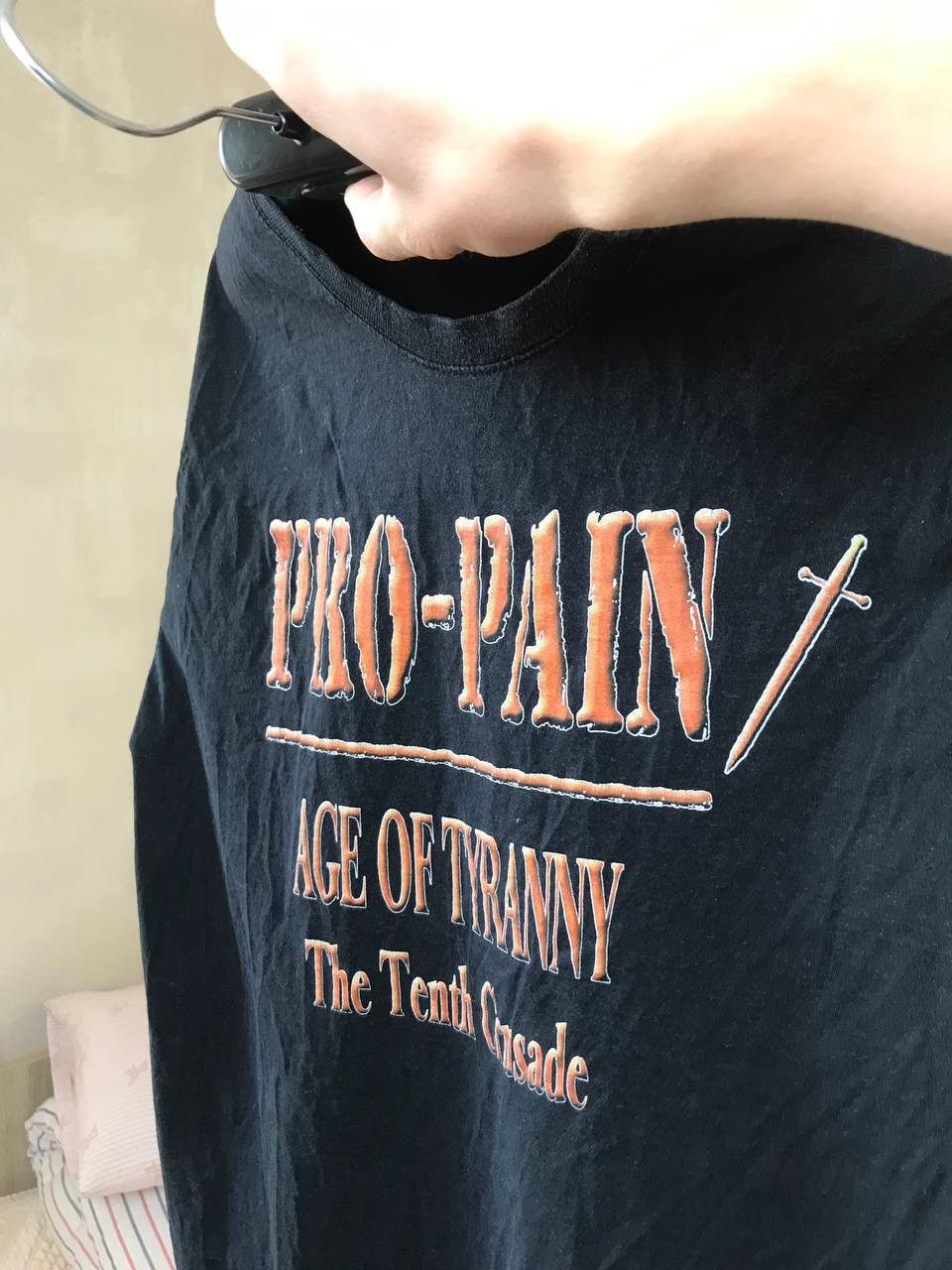 Band Tees 🔥 Pro Pain Age Of Tyranny Heavy Metal Band Rap T Shirt Rare Size US XL / EU 56 / 4 - 8 Thumbnail