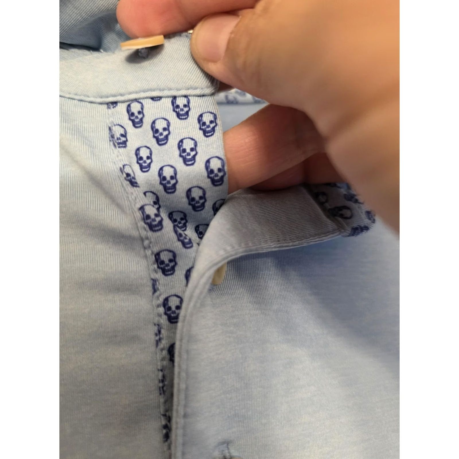 Peter Millar VINTAGE Peter Millar Polo Shirt Mens M Blue Summer Comfort Golf Skull Northwood Club Size US M / EU 48-50 / 2 - 5 Thumbnail