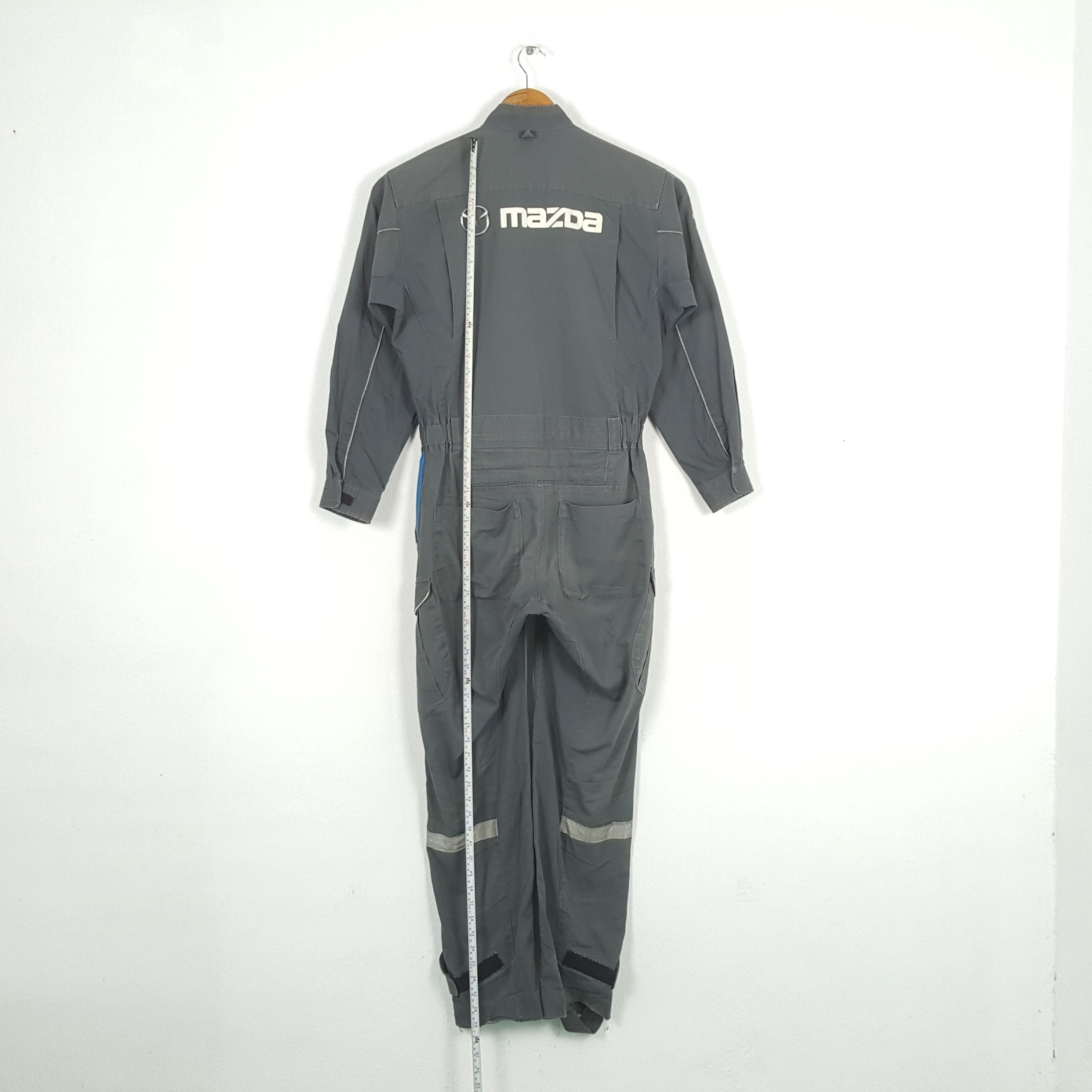 Japanese Brand × Vintage Vintage MAZDA RACING Motorsport Covarall Jacket C286N11 Size US L / EU 52-54 / 3 - 7 Thumbnail