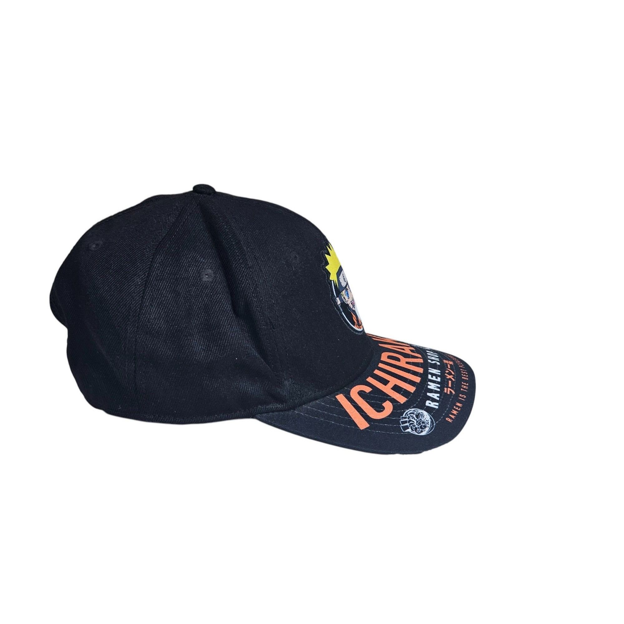 Other Naruto Shippuden Anime Ichiraku Ramen Shop Snapback Black O Size ONE SIZE - 4 Thumbnail