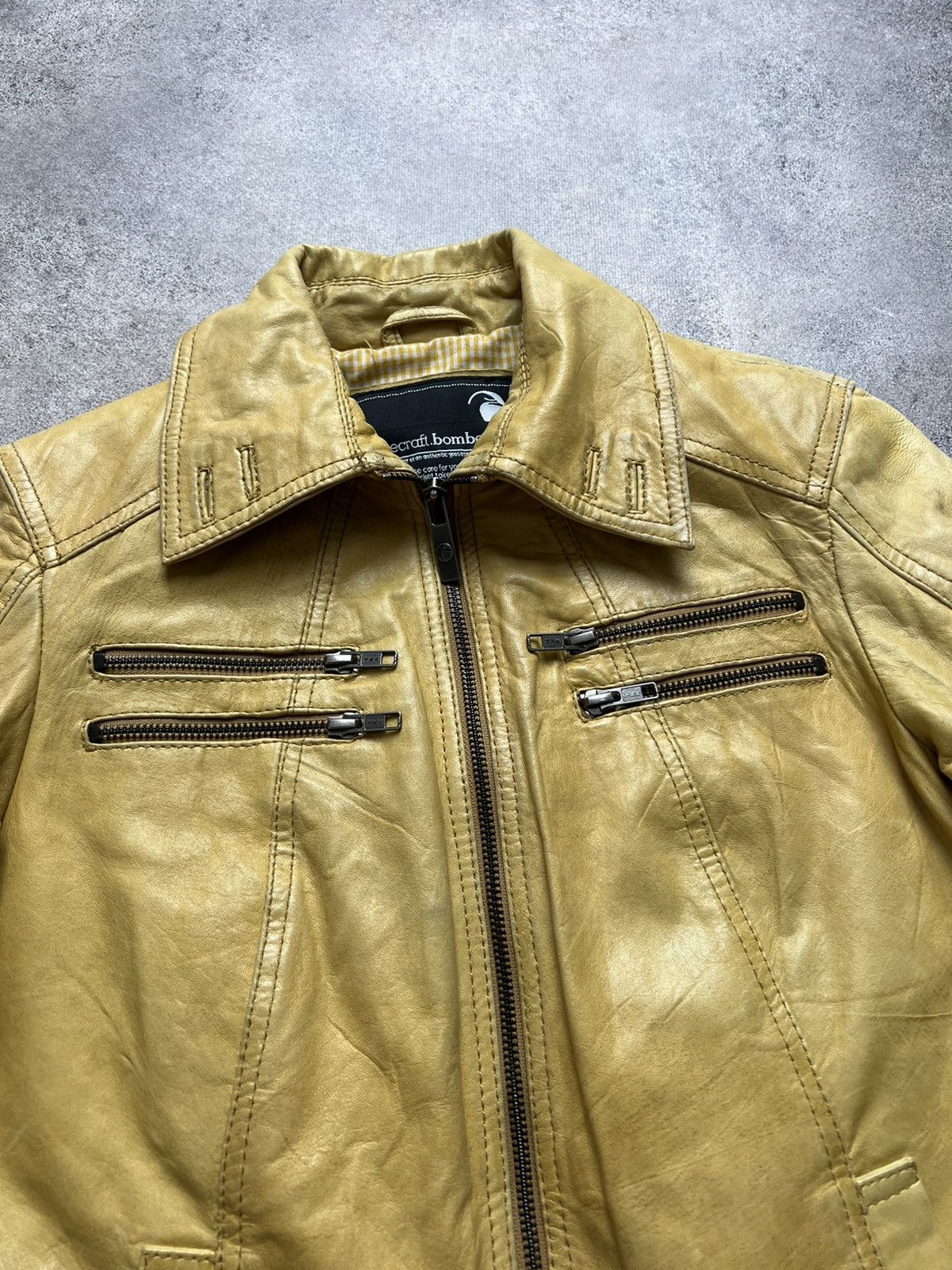 GOOSECRAFT × Vintage Goosecraft vintage leather jacket Size US L / EU 52-54 / 3 - 5 Thumbnail