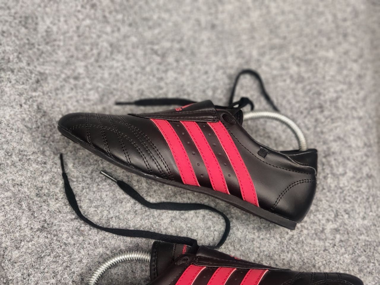 Adidas Vintage Adidas Taekwondo mei Leather Sneakers Y2k Style Size US 5.5 / IT 35.5 - 3 Thumbnail