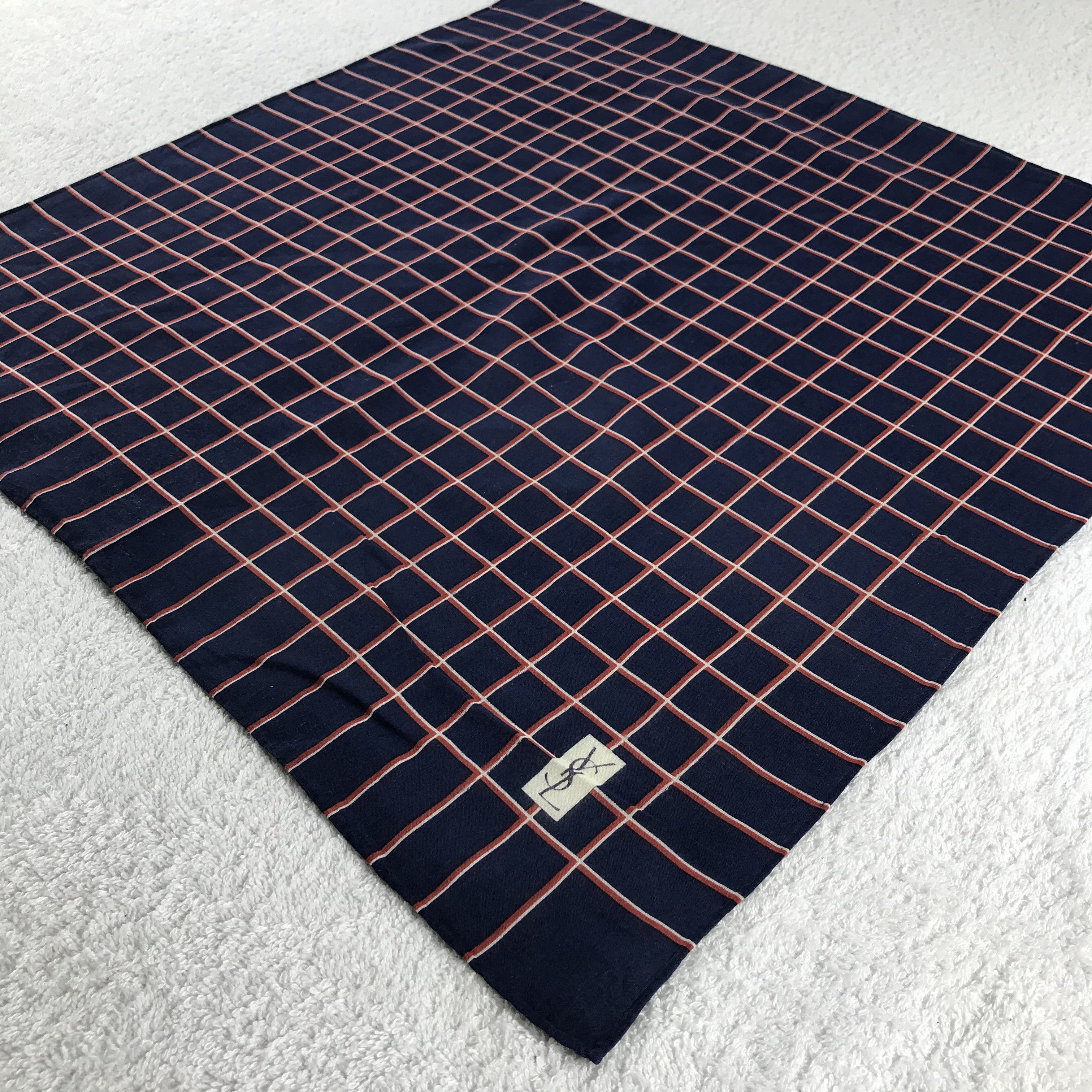 Vintage × Yves Saint Laurent Yves Saint Laurent Bandana/ Handkerchief / Neckerchief Size ONE SIZE - 4 Thumbnail