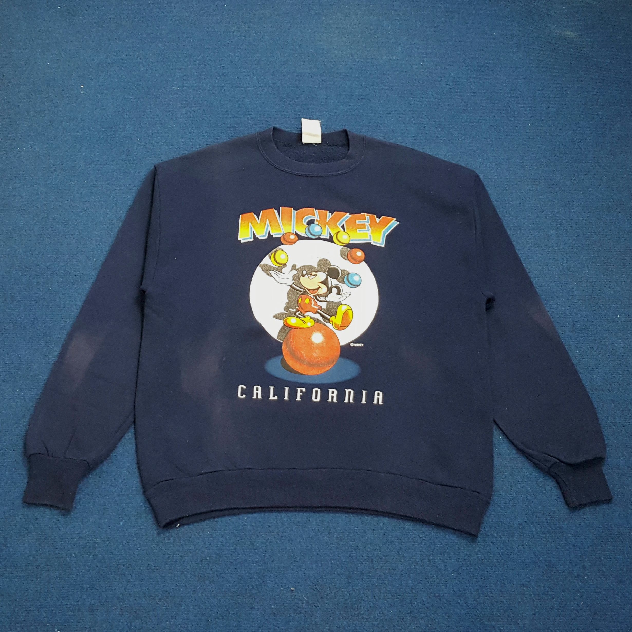 Disney × Mickey Mouse × Vintage Vintage Disney Mickey Mouse California Sweatshirts Size US L / EU 52-54 / 3 - 1 Thumbnail