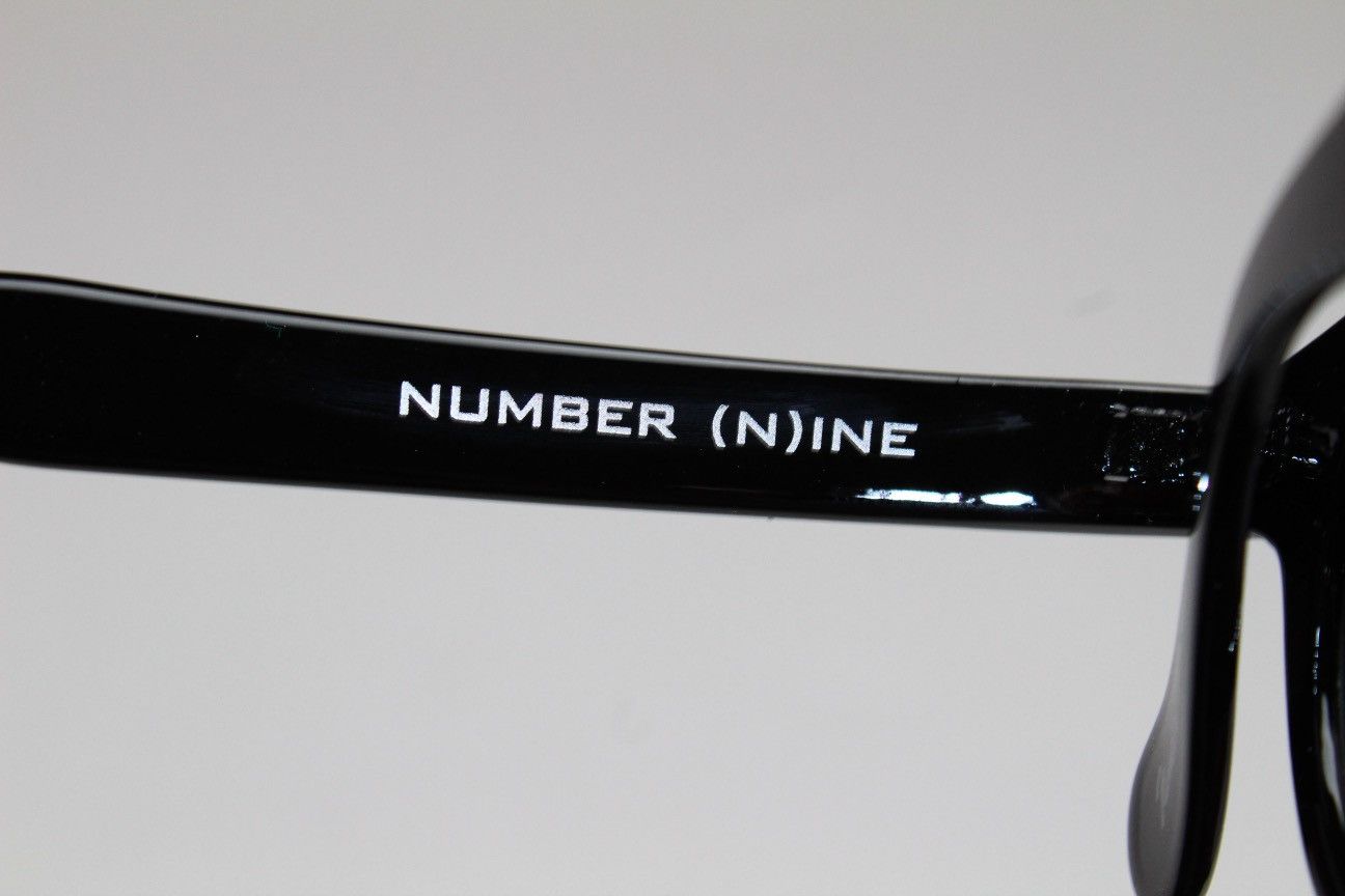 Number (N)ine Retro Sunglasses (Black) Size ONE SIZE - 3 Thumbnail