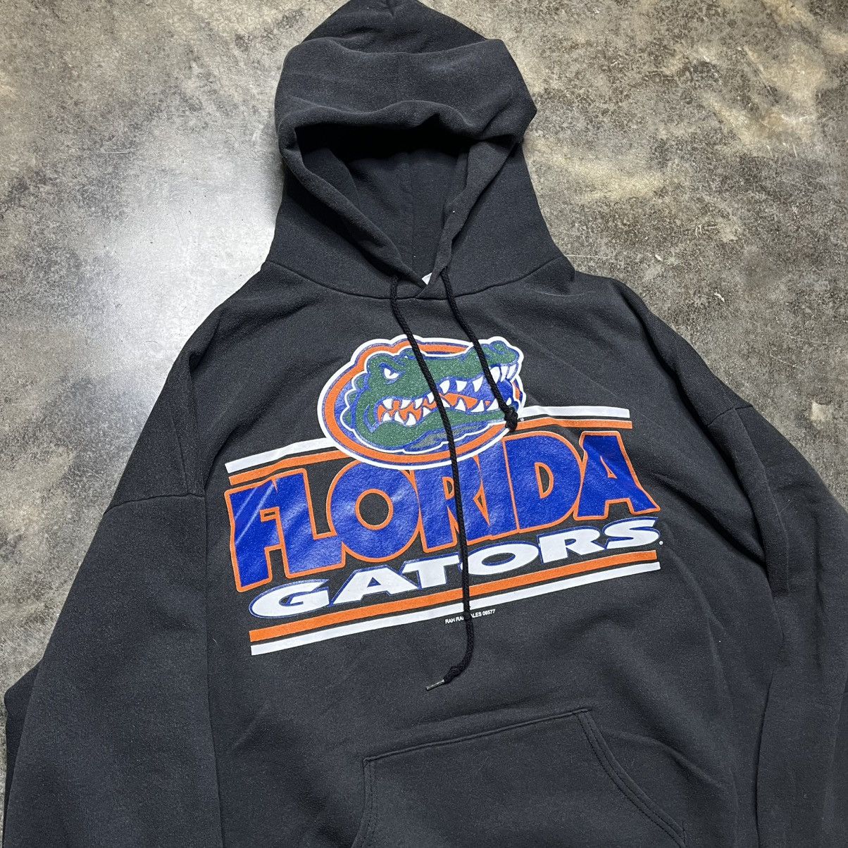 Vintage vintage florida gators faded black baggy hoodie Size US XL / EU 56 / 4 - 2 Thumbnail