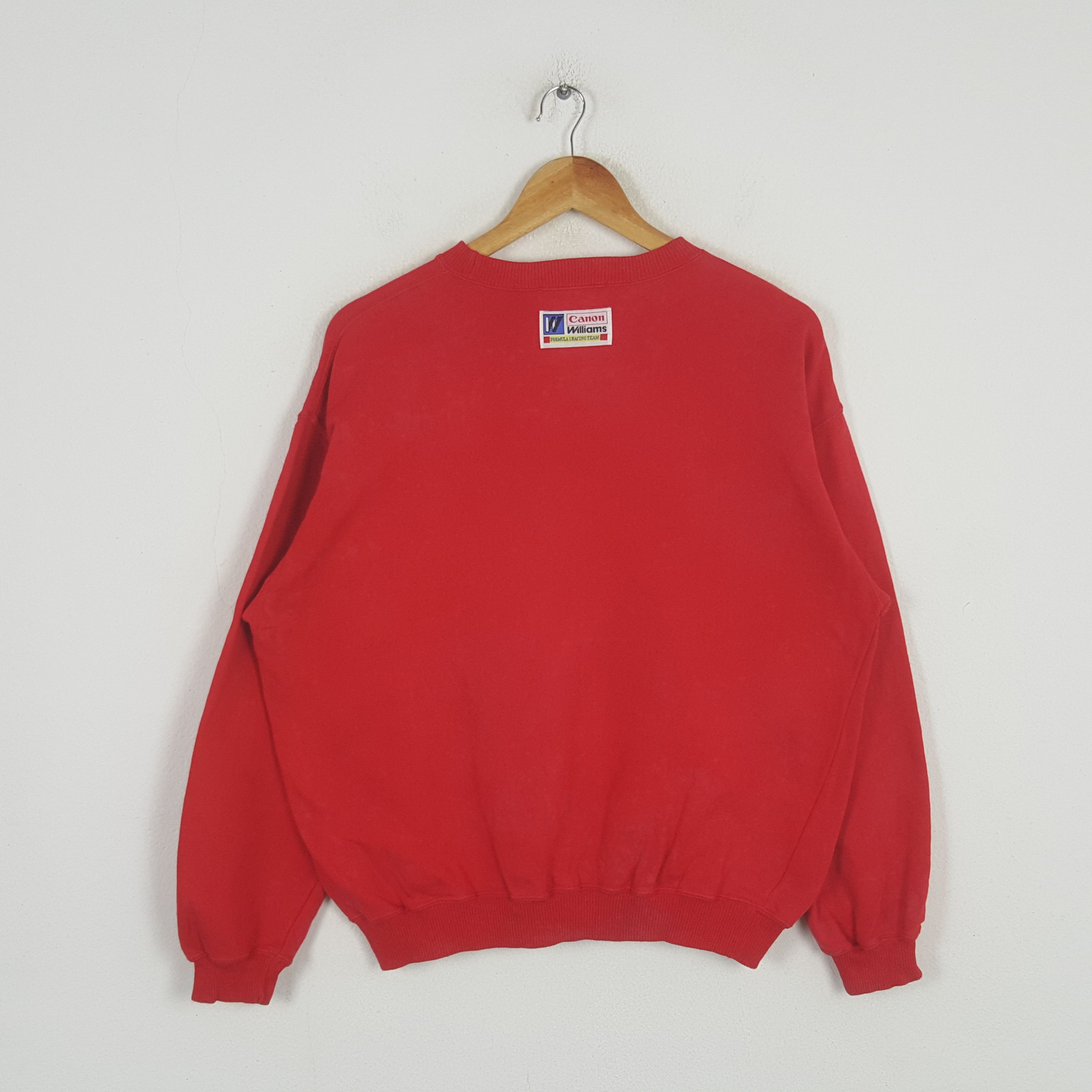 Canon Vintage Canon Williams F1 Team Racing Sweatshirt C295N6 Size US M / EU 48-50 / 2 - 3 Thumbnail