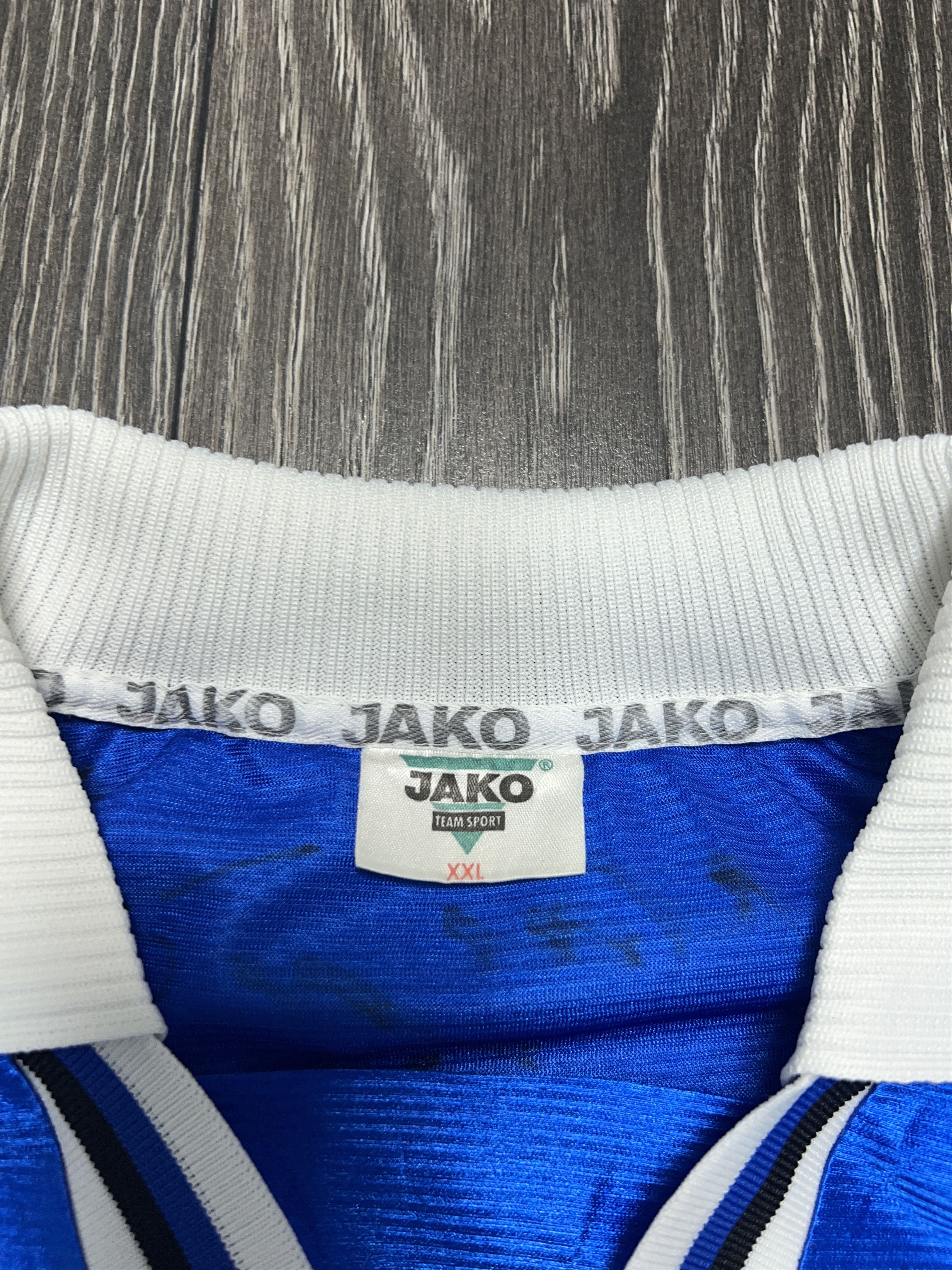 Other Jako Karlsruher SIGNED Autograph 2000 Football Shirt Jersey Size US XXL / EU 58 / 5 - 7 Thumbnail