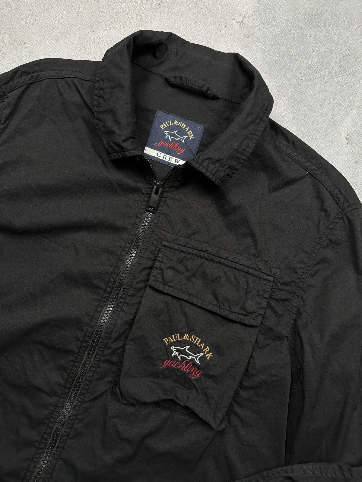 Paul & Shark Paul & Shark Yachting Crew Casual Jacket Cotton Black 00s Size US S / EU 44-46 / 1 - 3 Thumbnail