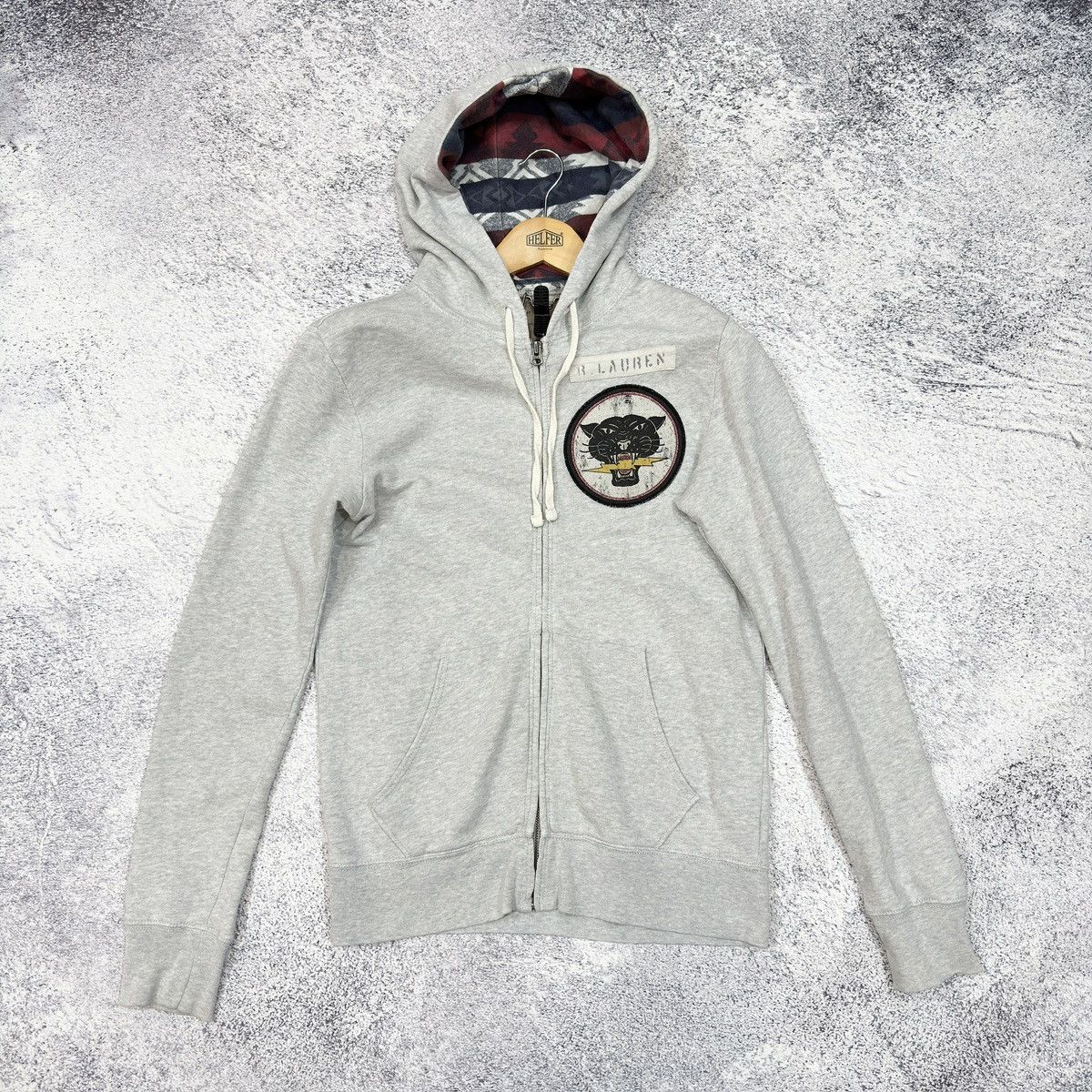 RL Denim&Supply Mens Gray Hoodie S size