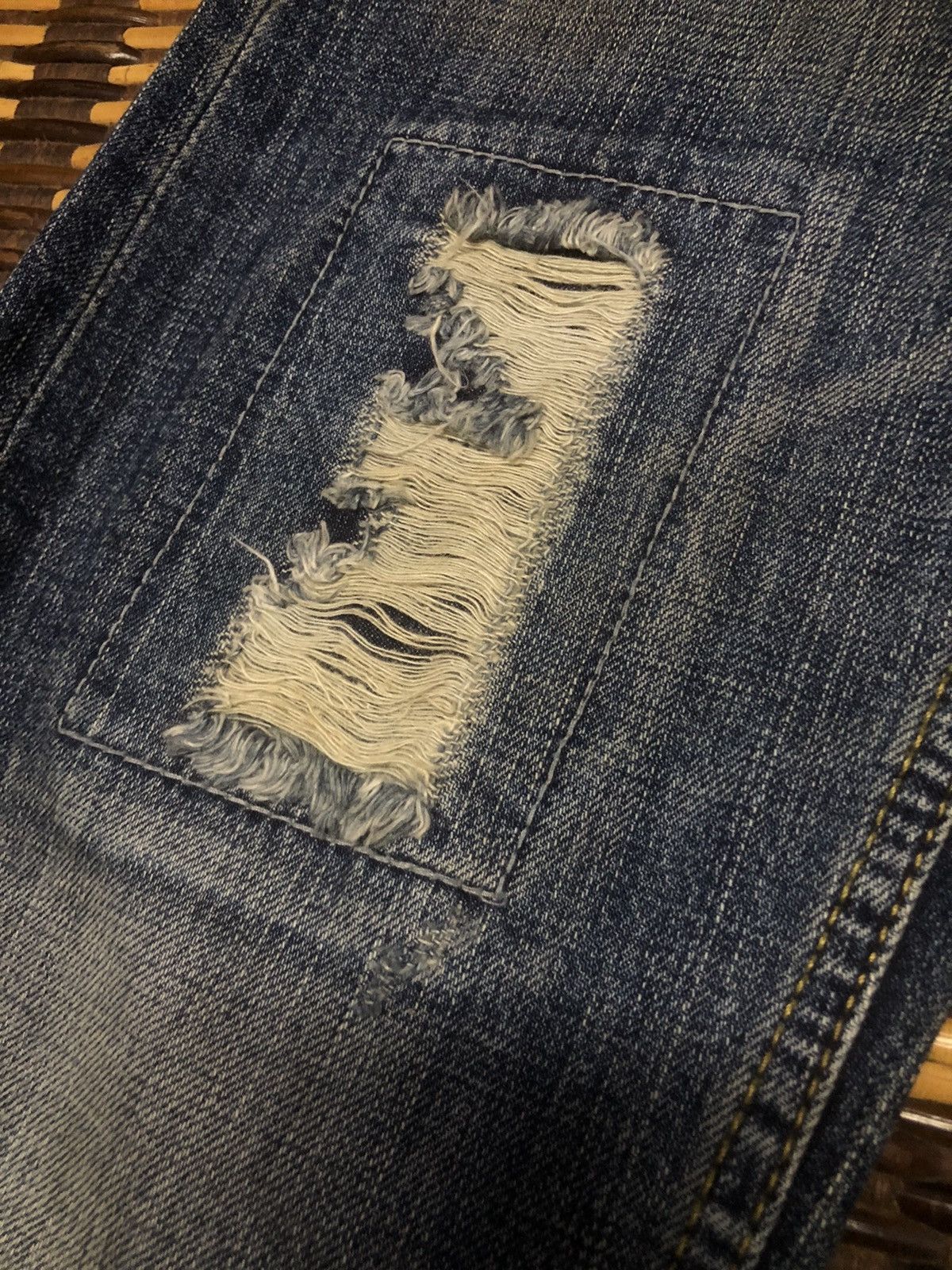 Japanese Brand × Vintage Back Number Jeans Size 27" / US 4 / IT 40 - 6 Thumbnail