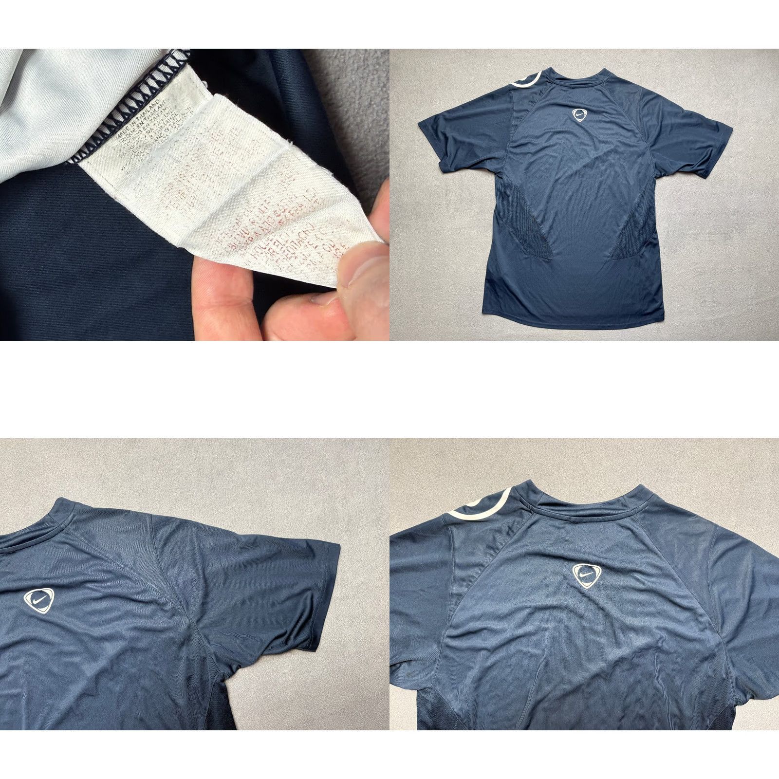 Nike Vintage Nike 2k Total 90 jersey football soccer shirt Mens M Blue Size US M / EU 48-50 / 2 - 8 Thumbnail
